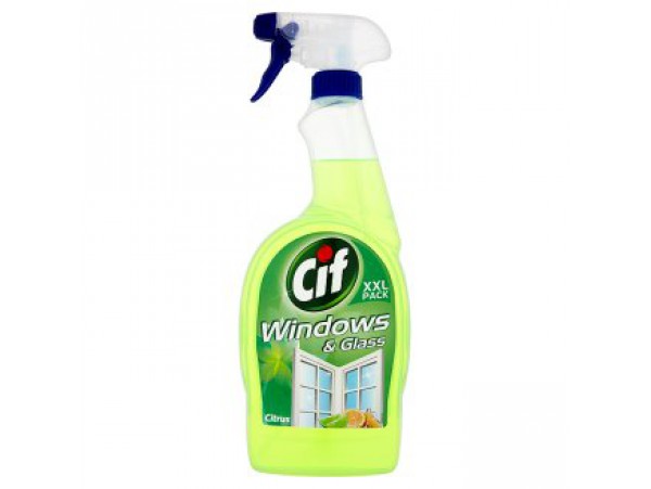 Cif Cредство для мытья стёкол и блестящих поверхностей с ароматом цитрусовых 750 мл
